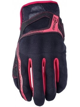 GUANTES FIVE RS3 NEGRO ROJO