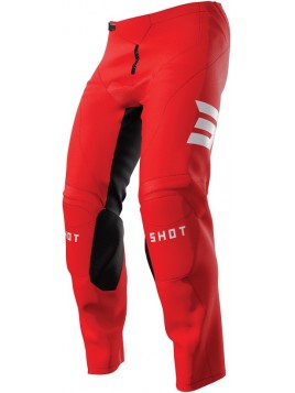 PANTALON SHOT RAW ESCAPE ROJO