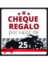 Cheque Regalo 25€