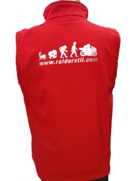 ARMILLA SOFTSHELL RAIDERSTIL VERMELL