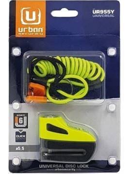 CANDADO DE DISCO URBAN UR955Y