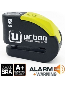 CANDADO DE DISCO CON ALARMA URBAN UR10