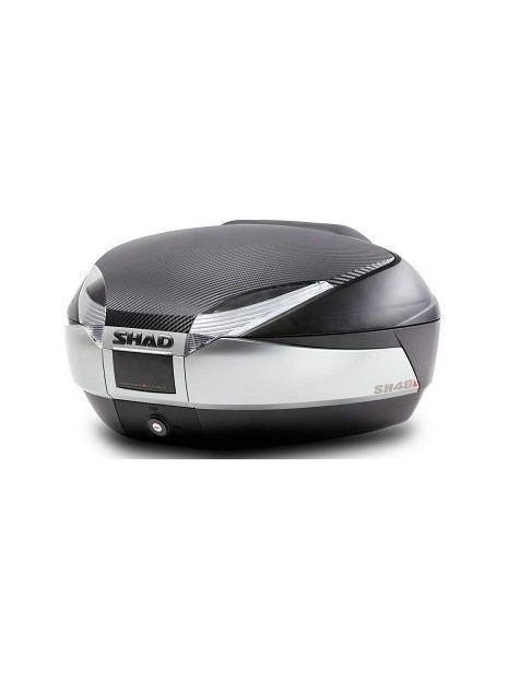 MALETA SHAD SH48 TITANIUM (RESPATLLAMENT I SOBRE TAPA DE REGAL)