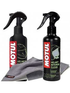 PACK MOTUL LIMPIA CASCOS M1 Y M2