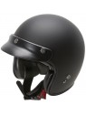 CASCO JET VINTAGE GARIBALDI G02X NEGRO MATE