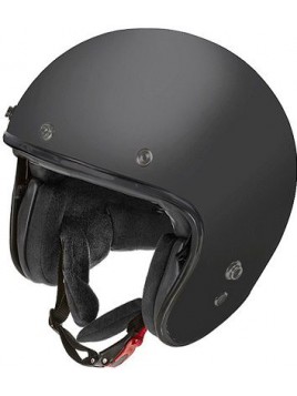 CASCO JET VINTAGE GARIBALDI G02X NEGRO MATE